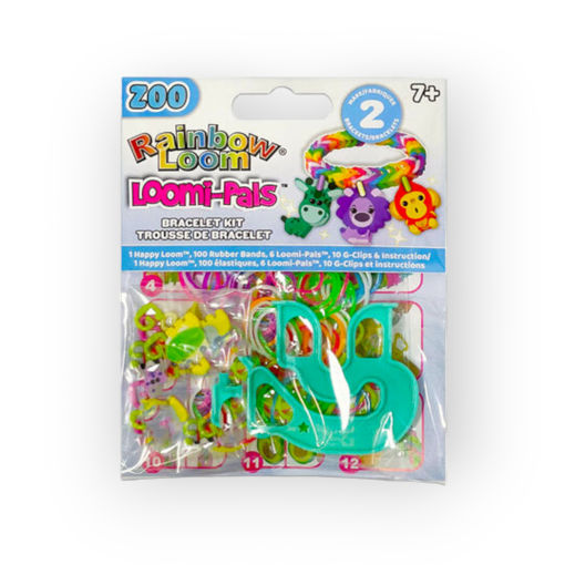 Picture of RAINBOW LOOM LOOMI PALS FUN PACK - ZOO